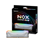 Memoria UDIMM Apacer NOX 32GB DDR5 5200MHz RGB White