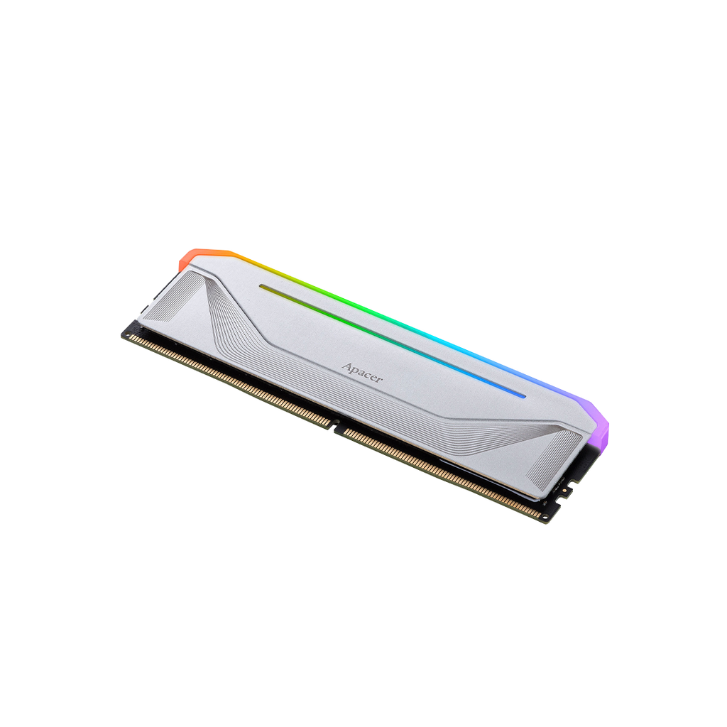 Memoria UDIMM Apacer NOX 32GB DDR5 5200MHz RGB White