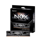 Memoria UDIMM Apacer NOX 16GB DDR5 5200MHz RGB White