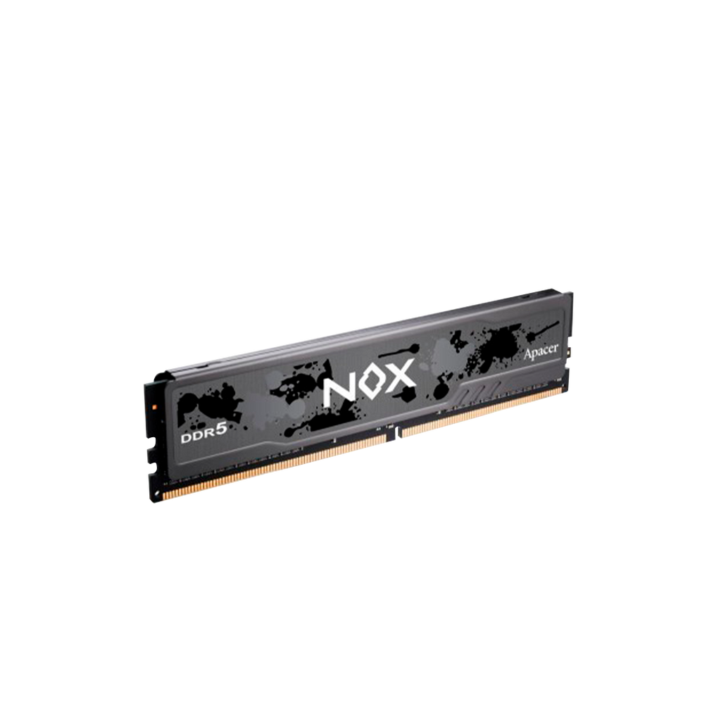 Memoria UDIMM Apacer NOX 16GB DDR5 5200MHz RGB White