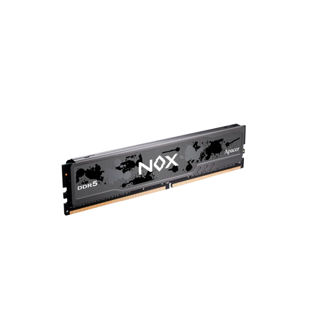Memoria UDIMM Apacer NOX 16GB DDR5 5200MHz RGB White