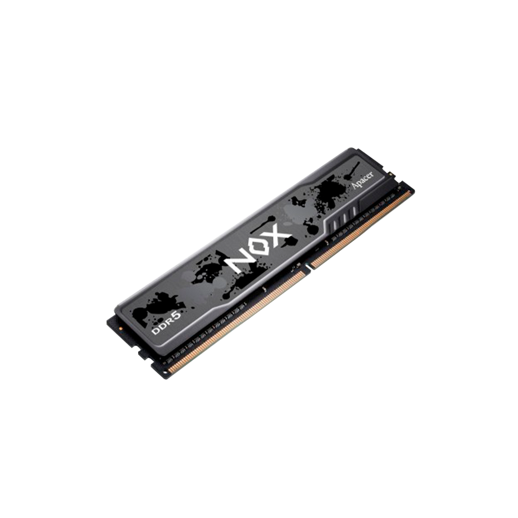 Memoria UDIMM Apacer NOX 16GB DDR5 5200MHz RGB White