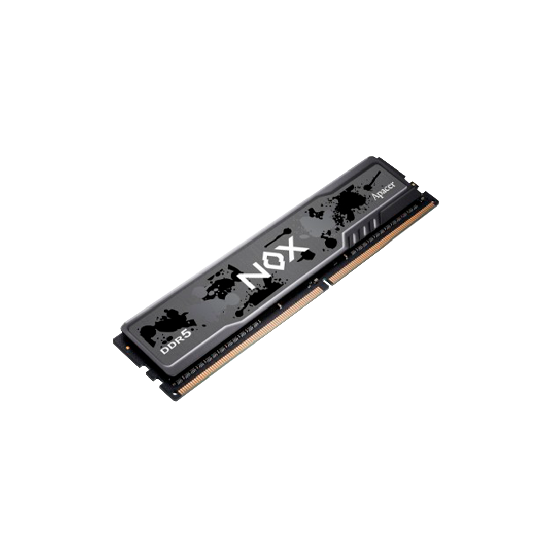 Memoria UDIMM Apacer NOX 16GB DDR5 5200MHz RGB White