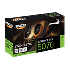 Tarjeta de Video Inno3D GeForce RTX 5070 Twin X2 OC 12GB GDDR7 192-bit