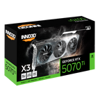 Tarjeta de Video Inno3D GeForce RTX 5070 Ti X3 OC 16GB GDDR7 256-bit