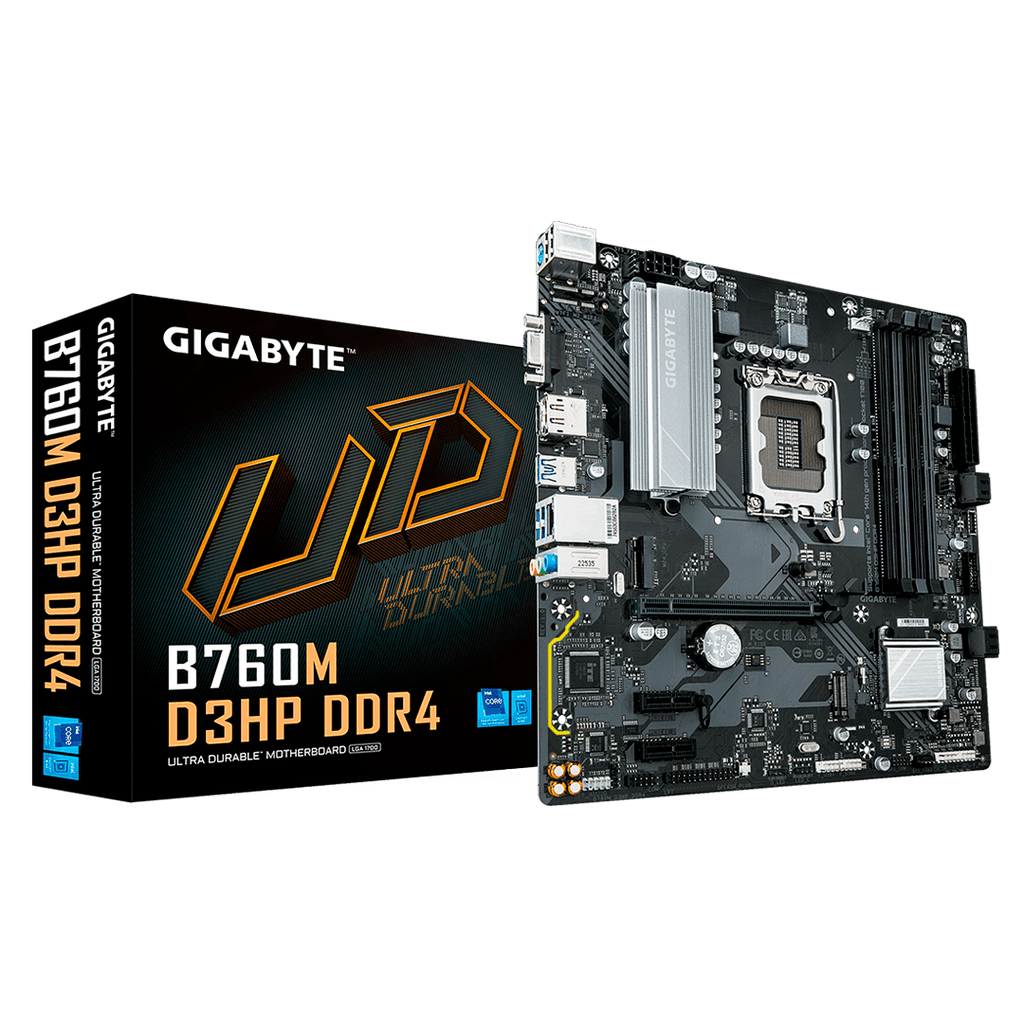 Tarjeta Madre Gigabyte B760M D3HP Intel B760 LGA1700 DDR4 HDMI