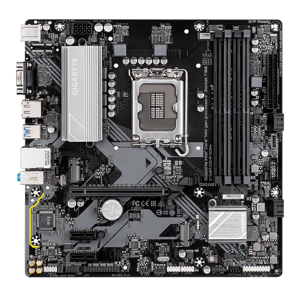Tarjeta Madre Gigabyte B760M D3HP Intel B760 LGA1700 DDR4 HDMI