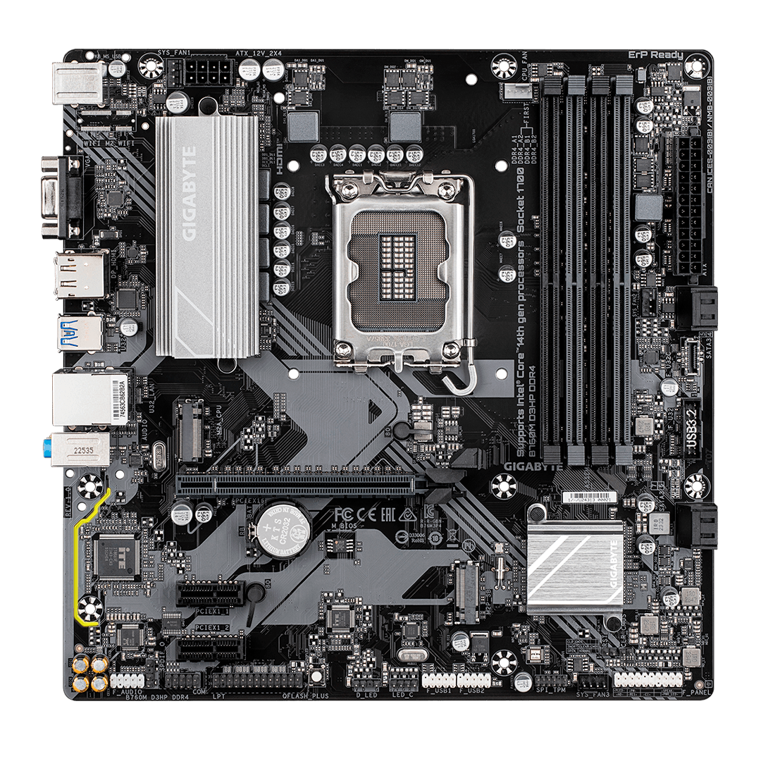 Tarjeta Madre Gigabyte B760M D3HP Intel B760 LGA1700 DDR4 HDMI