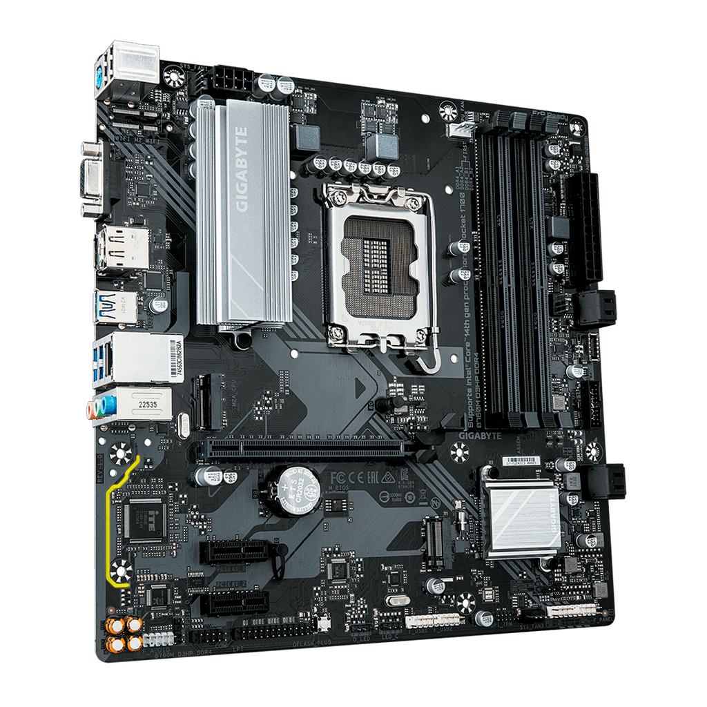 Tarjeta Madre Gigabyte B760M D3HP Intel B760 LGA1700 DDR4 HDMI