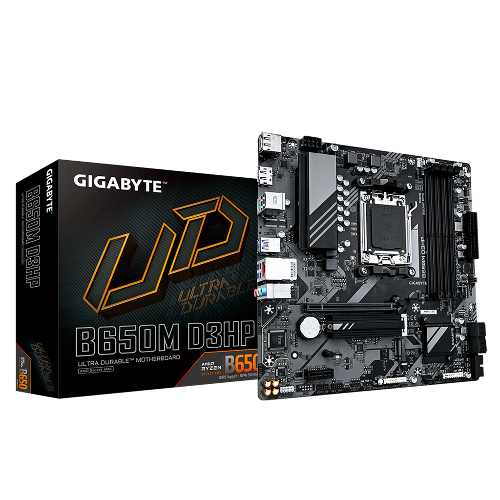 Tarjeta Madre Gigabyte B650M D3HP AMD B650 AM5 DDR5 HDMI