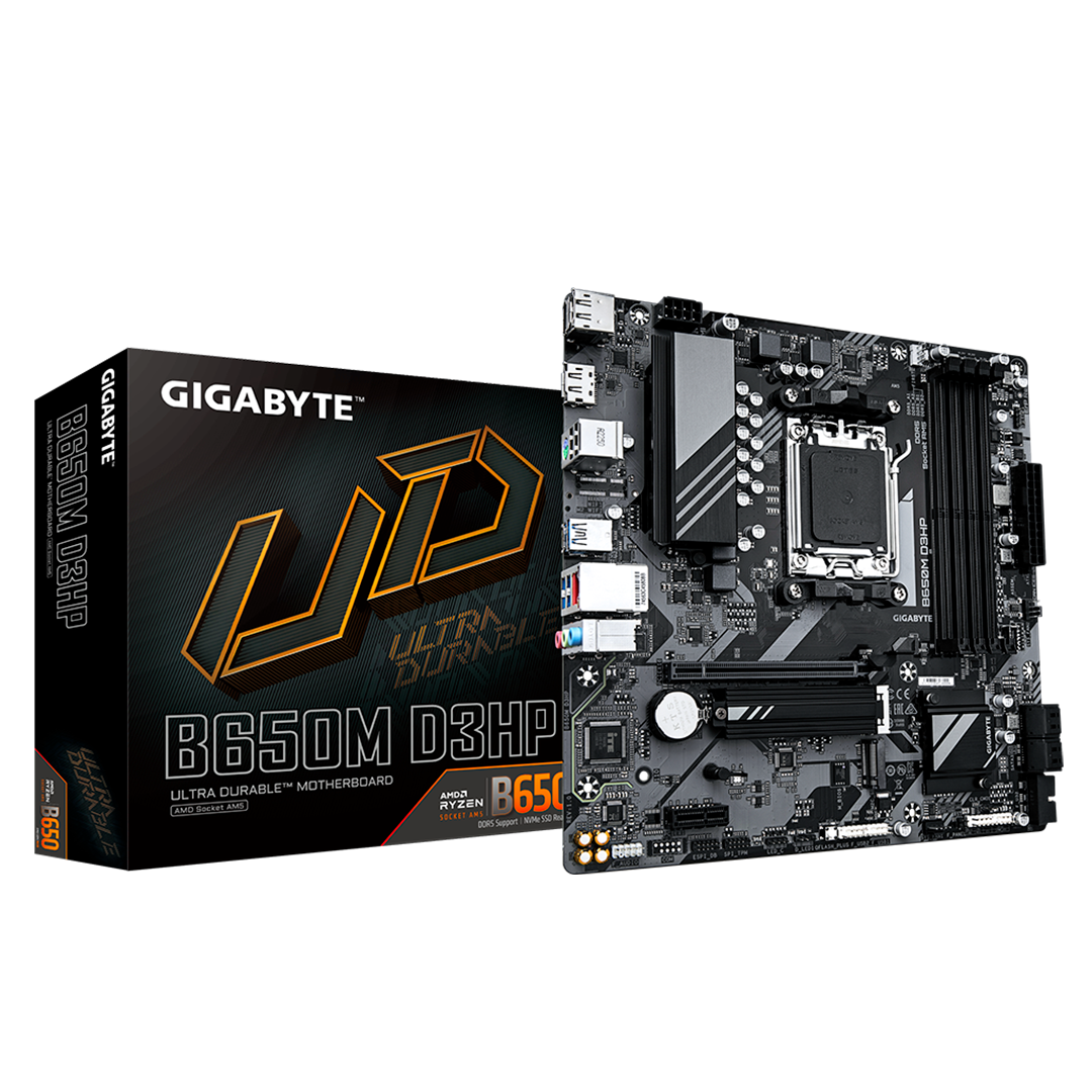 Tarjeta Madre Gigabyte B650M D3HP AMD B650 AM5 DDR5 HDMI