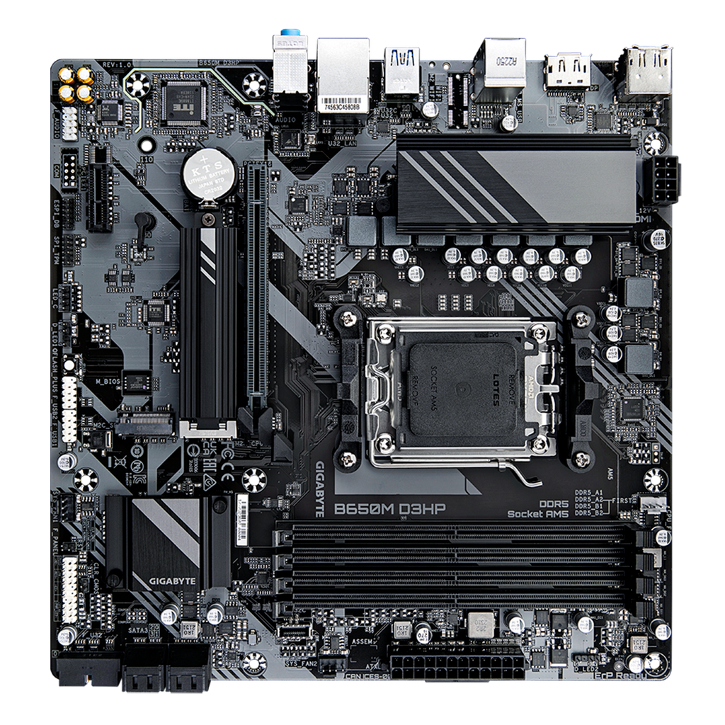 Tarjeta Madre Gigabyte B650M D3HP AMD B650 AM5 DDR5 HDMI