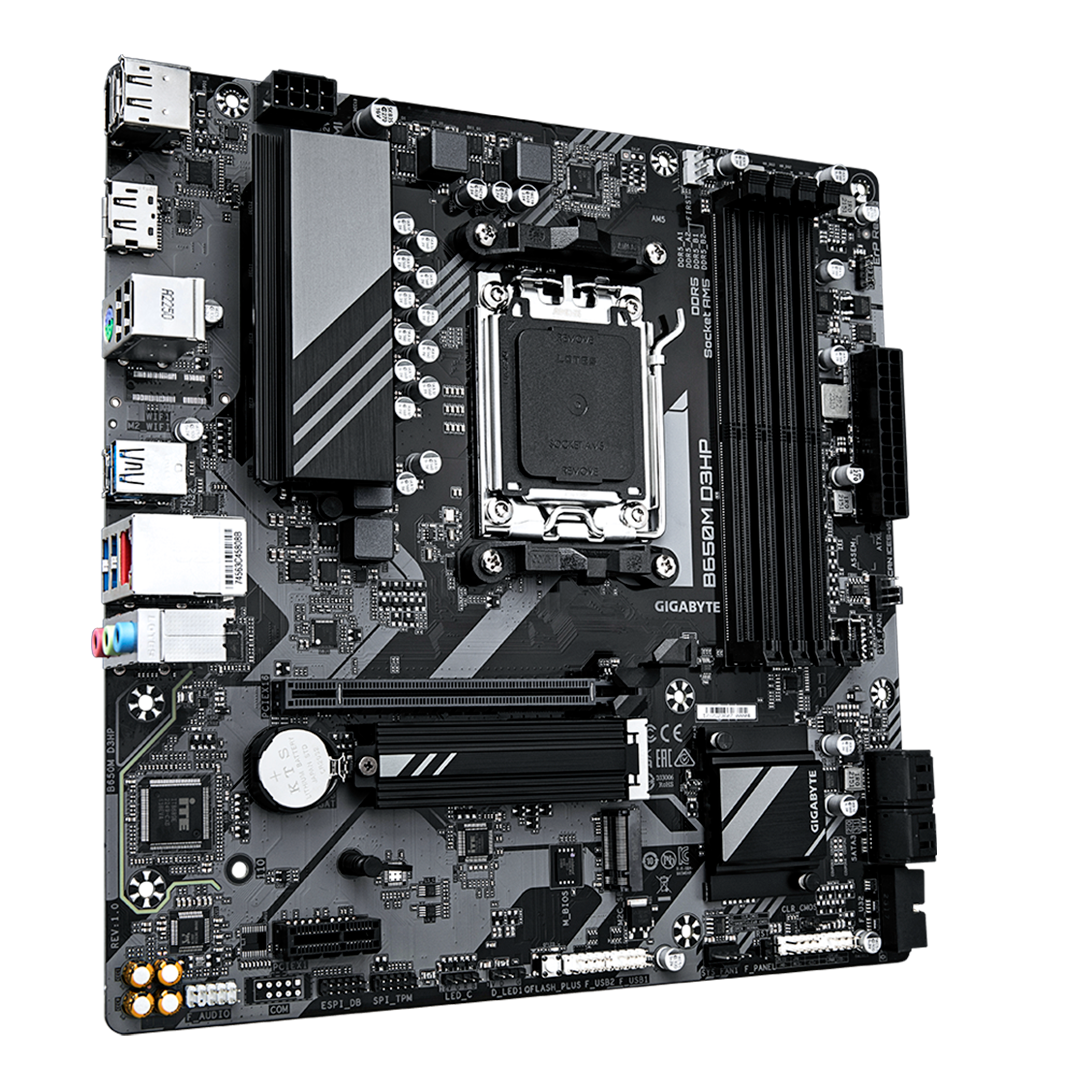 Tarjeta Madre Gigabyte B650M D3HP AMD B650 AM5 DDR5 HDMI