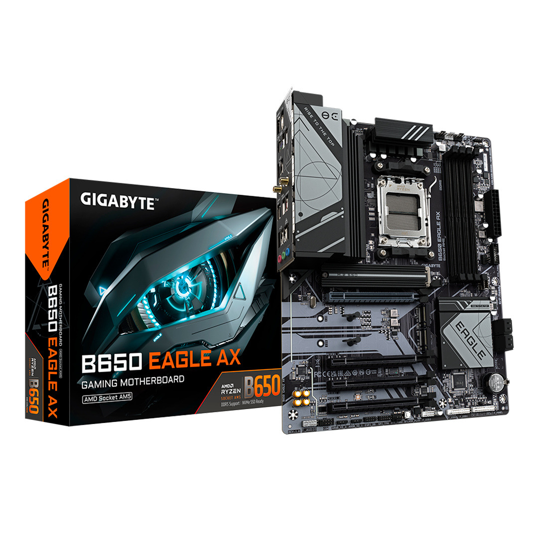 Tarjeta Madre Gigabyte B650 Eagle AX AMD B650 AM5 DDR5 HDMI Wi-Fi