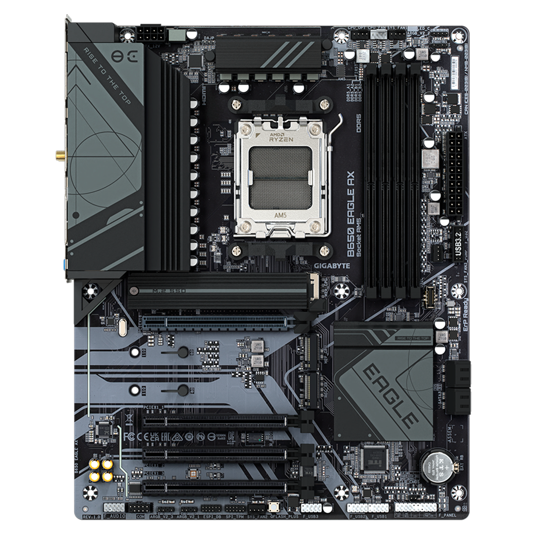 Tarjeta Madre Gigabyte B650 Eagle AX AMD B650 AM5 DDR5 HDMI Wi-Fi