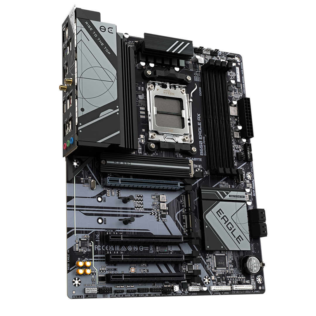 Tarjeta Madre Gigabyte B650 Eagle AX AMD B650 AM5 DDR5 HDMI Wi-Fi
