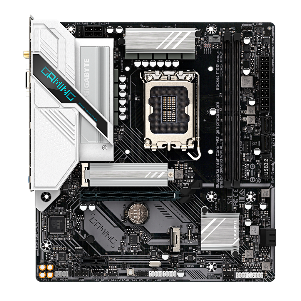 Tarjeta Madre Gigabyte B760M Gaming Wi-Fi Plus Intel B760 LGA1700 DDR5 HDMI