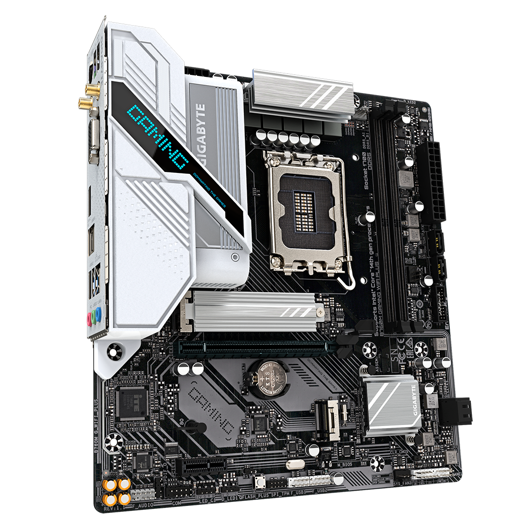 Tarjeta Madre Gigabyte B760M Gaming Wi-Fi Plus Intel B760 LGA1700 DDR5 HDMI