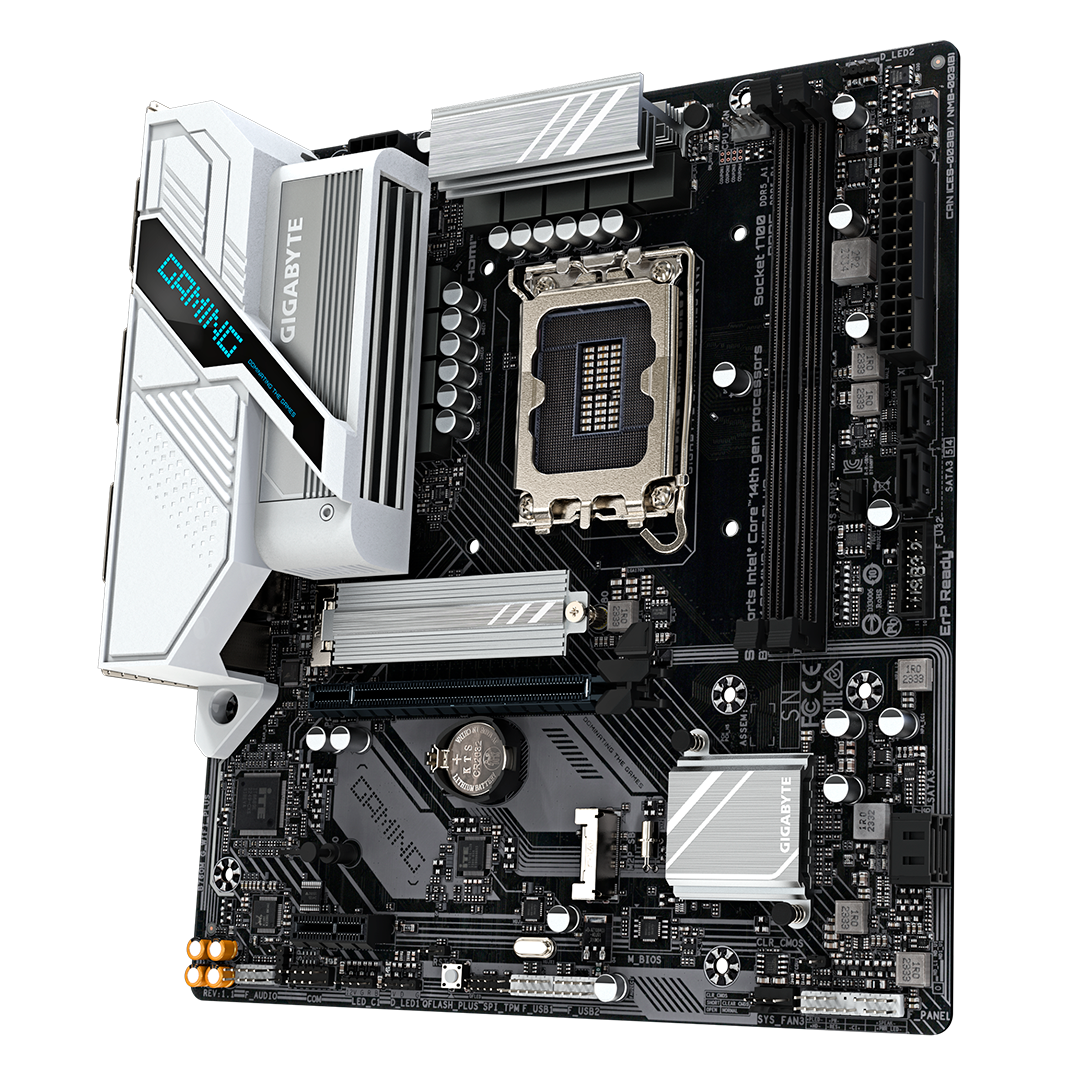 Tarjeta Madre Gigabyte B760M Gaming Wi-Fi Plus Intel B760 LGA1700 DDR5 HDMI