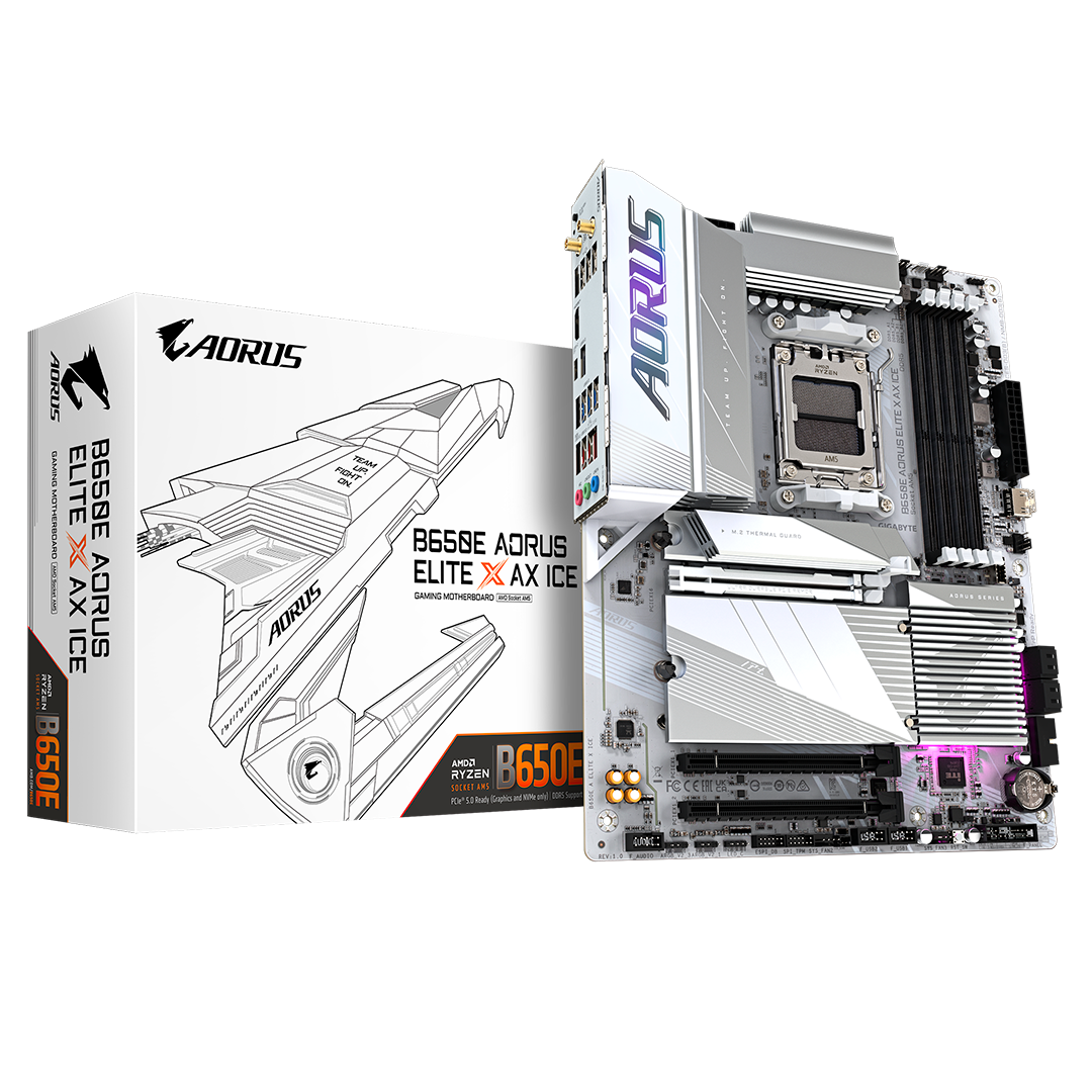 Tarjeta Madre Gigabyte B650E Aorus Elite X AX AMD B650E AM5 DDR5 HDMI