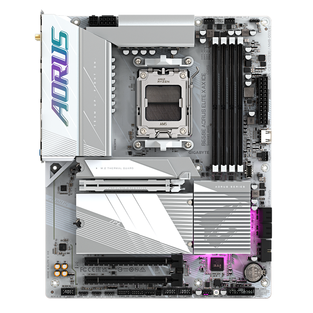 Tarjeta Madre Gigabyte B650E Aorus Elite X AX AMD B650E AM5 DDR5 HDMI