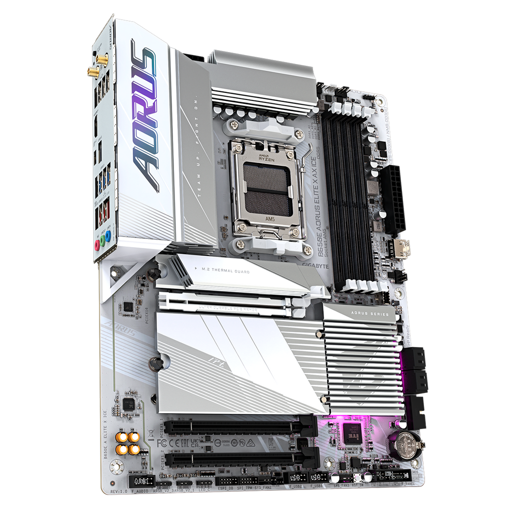 Tarjeta Madre Gigabyte B650E Aorus Elite X AX AMD B650E AM5 DDR5 HDMI