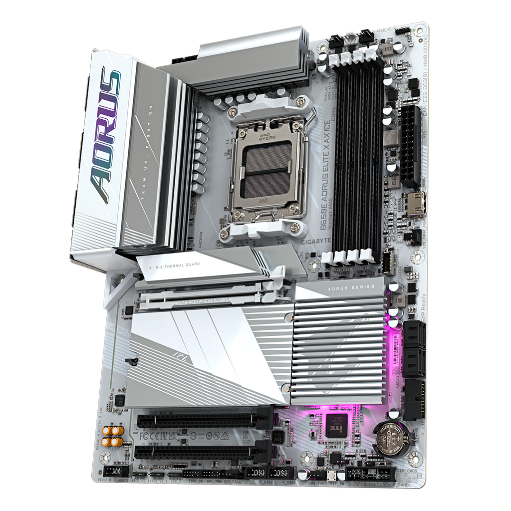 Tarjeta Madre Gigabyte B650E Aorus Elite X AX AMD B650E AM5 DDR5 HDMI