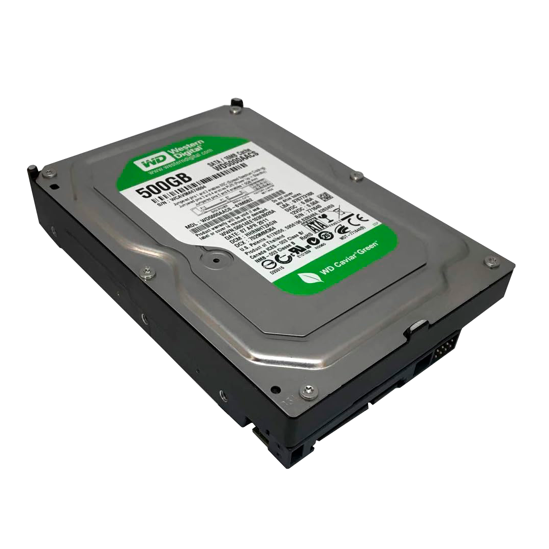 Disco Interno Western Digital WD5000AACS Refurbished 500GB 3.5" Green