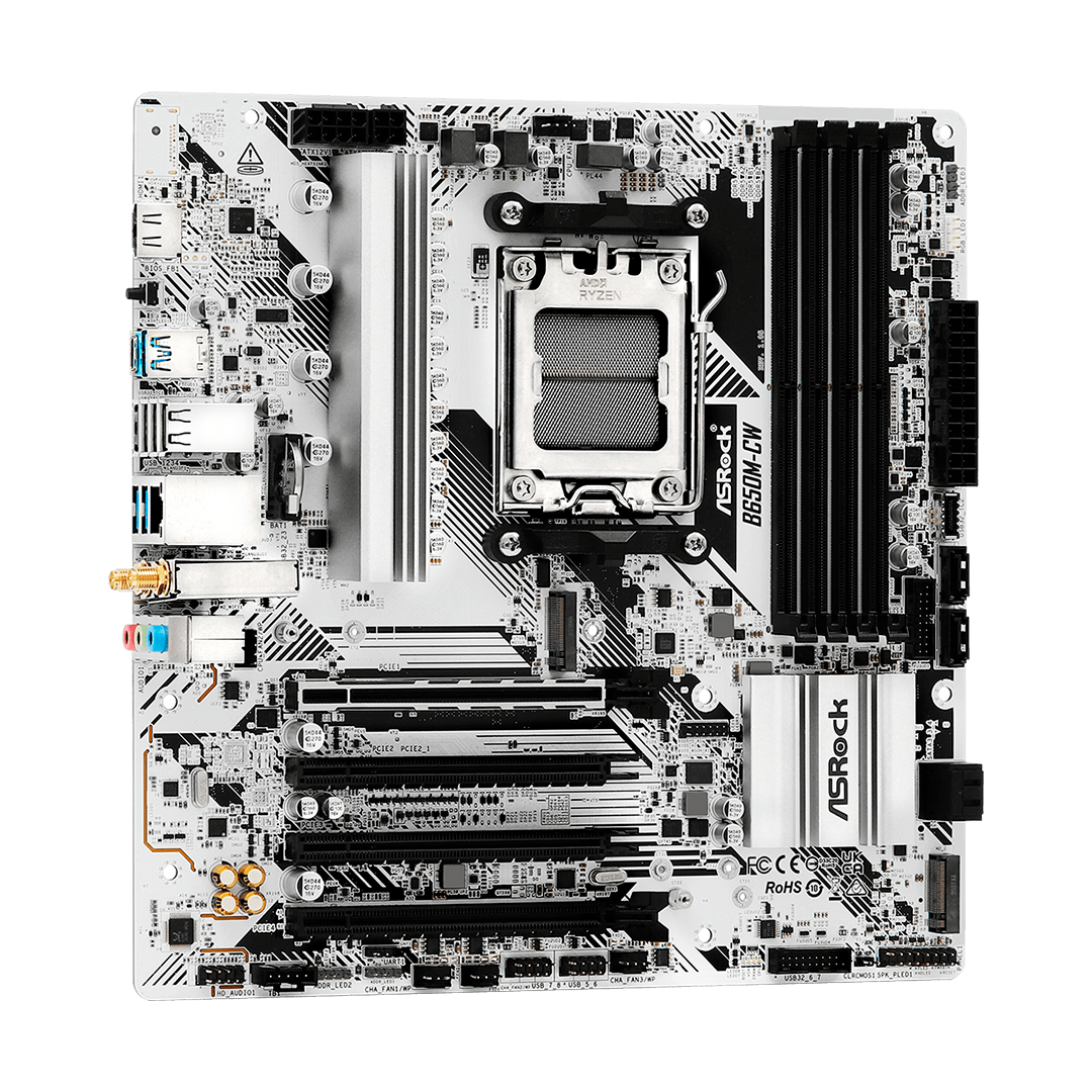 Tarjeta Madre Asrock B650M-CW AMD B650 AM5 DDR5 HDMI
