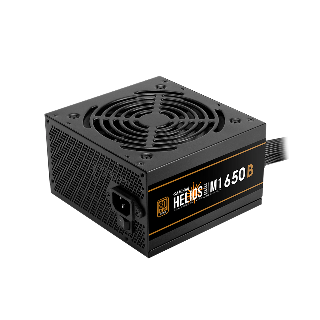 Fuente de Poder Gamdias Helios M1-650B 650W 80+ Bronze