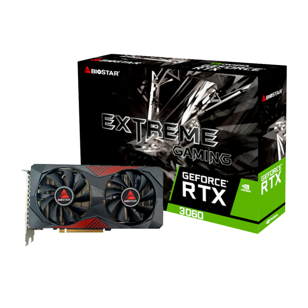 Tarjeta de Video Biostar GeForce RTX 3060 12GB GDDR6 192-bit