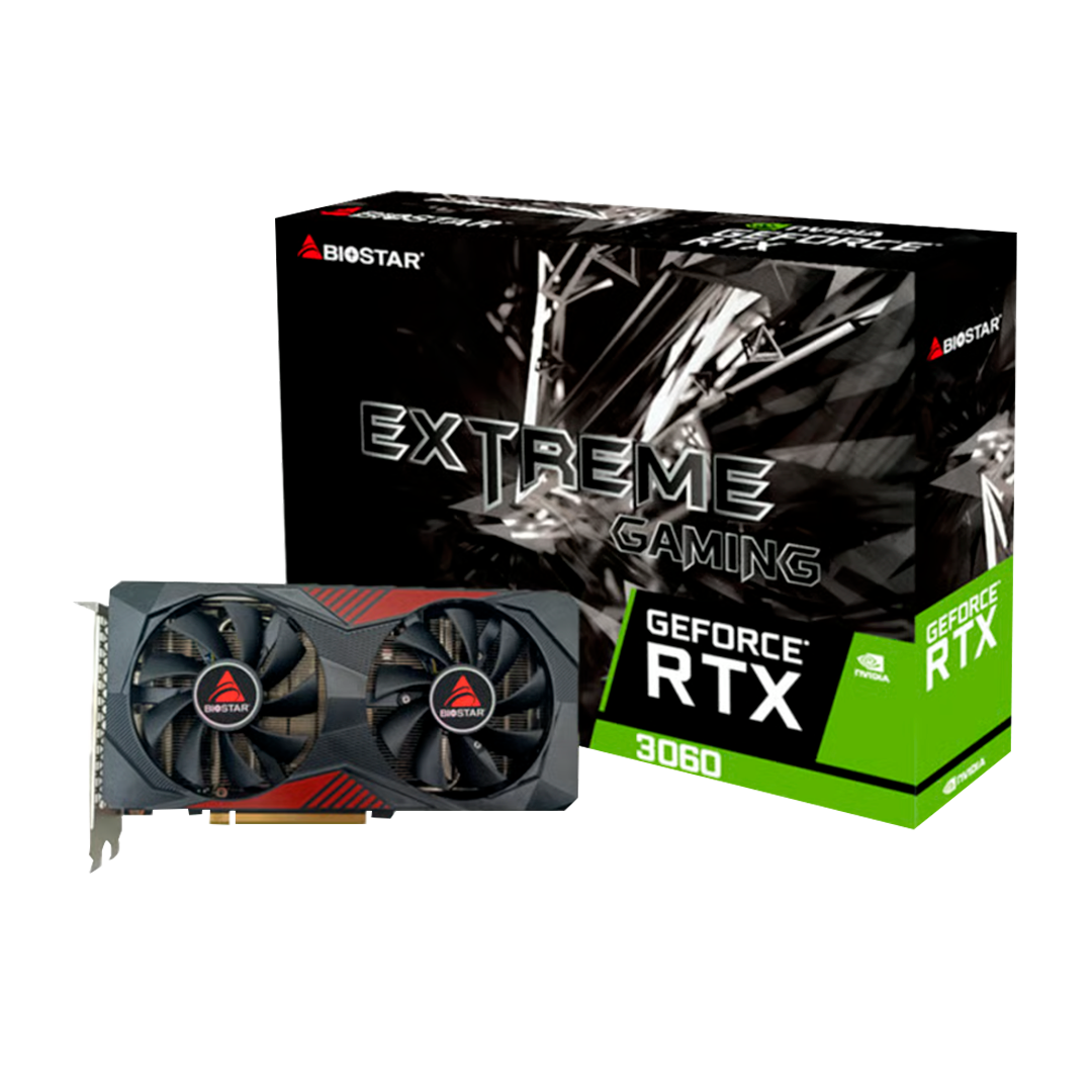 Tarjeta de Video Biostar GeForce RTX 3060 12GB GDDR6 192-bit