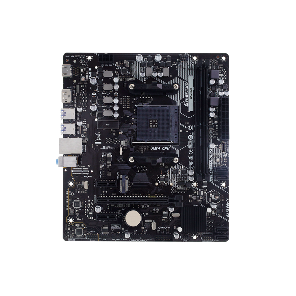 Tarjeta Madre Biostar A520MT AMD A520 AM4 DDR4 HDMI