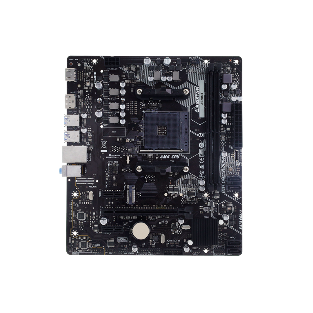 Tarjeta Madre Biostar A520MT AMD A520 AM4 DDR4 HDMI