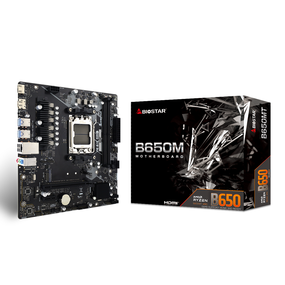 Tarjeta Madre Biostar B650MT AMD B650 AM5 DDR5 HDMI