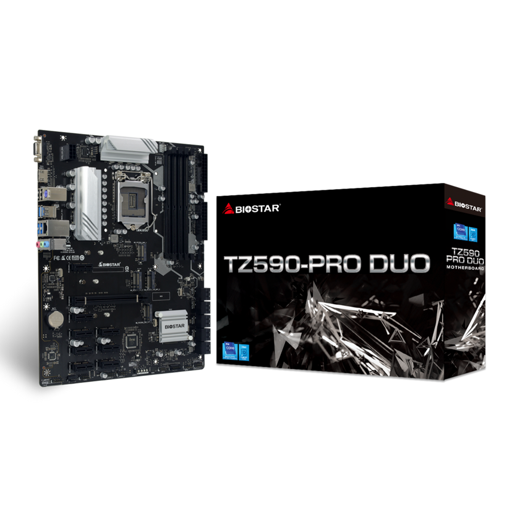 Tarjeta Madre Biostar TZ590-PRO Intel Z590 DDR4 HDMI