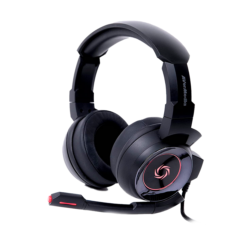 Audifono Avermedia Gh337 7.1  Negro, Usb