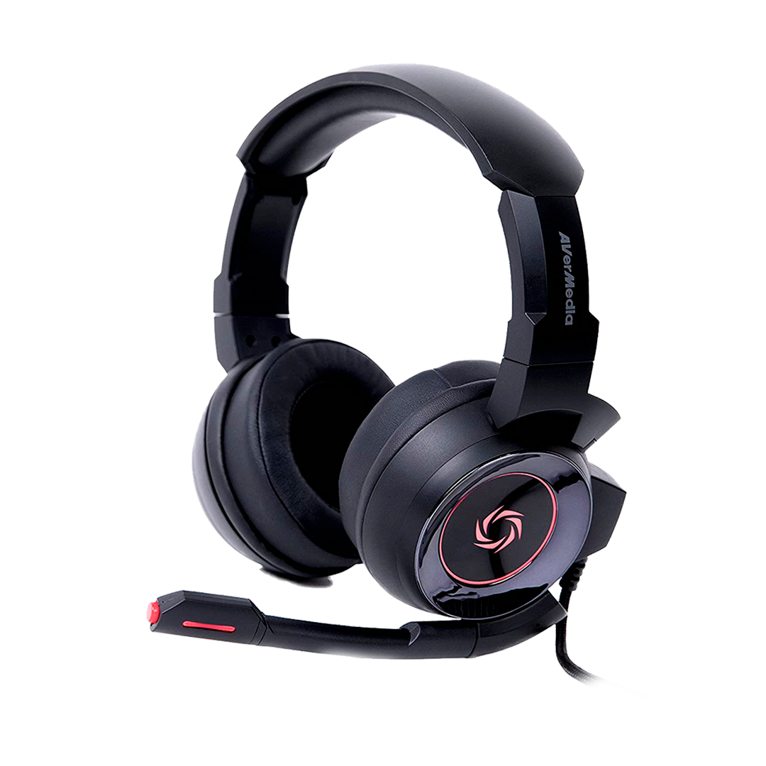 Audifono Avermedia Gh337 7.1  Negro, Usb