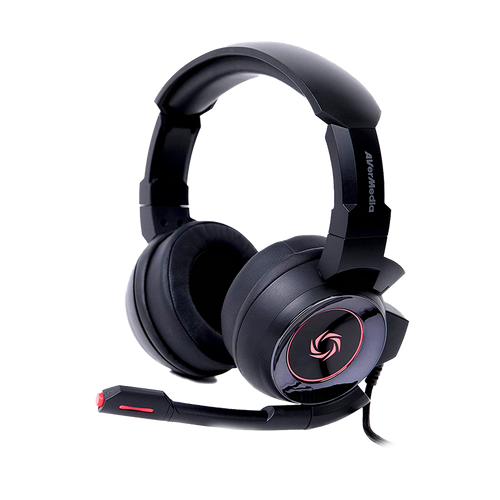 Audifono Avermedia Gh337 7.1  Negro, Usb