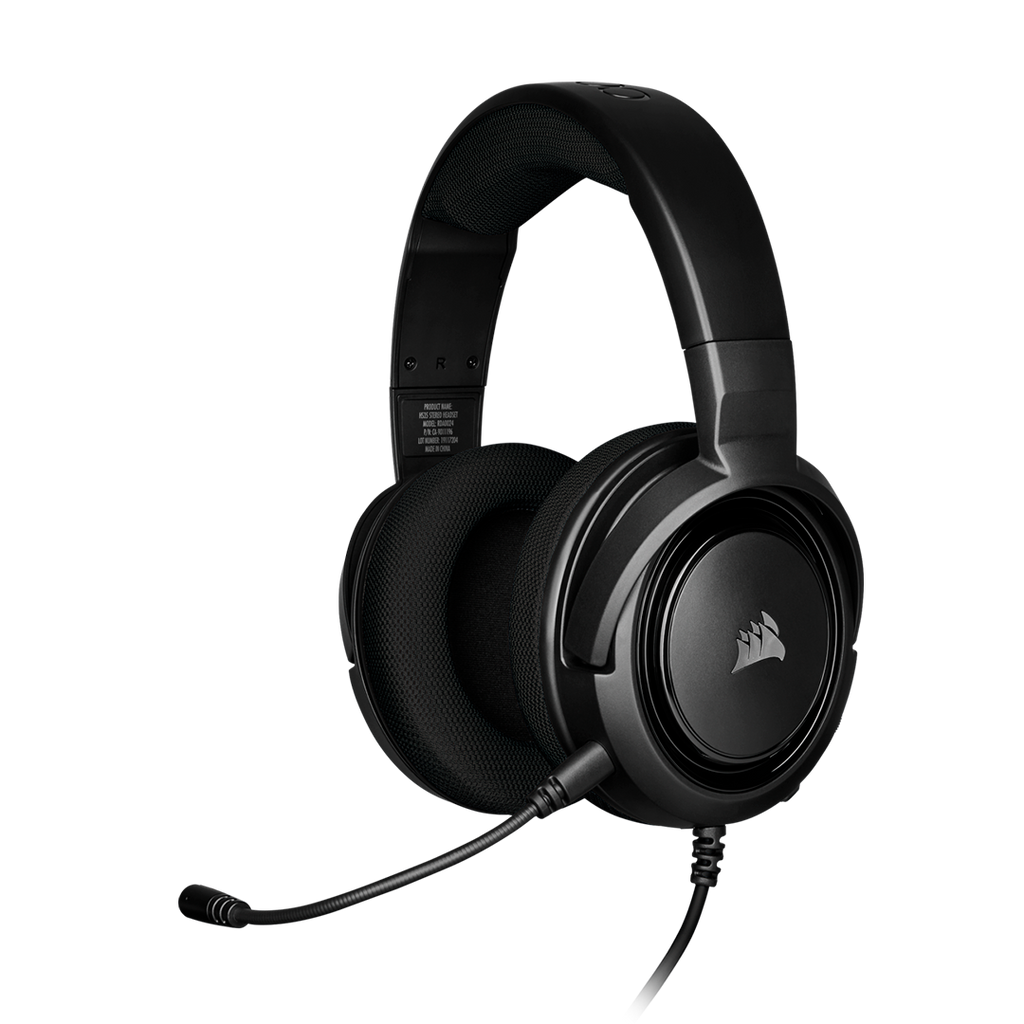 Audifono Corsair Hs35 Stereo Carbon 3,5 Mm
