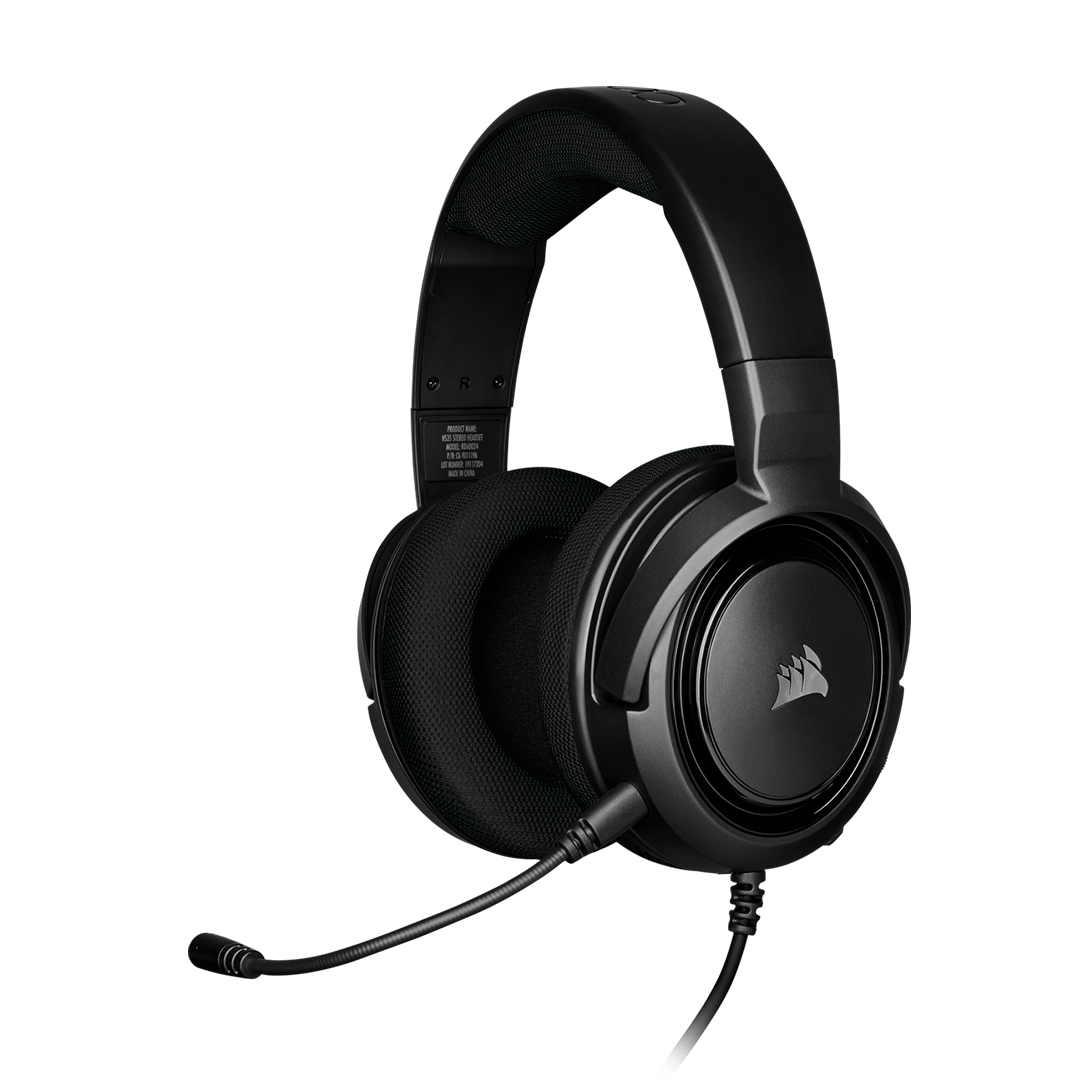 Audifono Corsair Hs35 Stereo Carbon 3,5 Mm