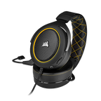Audifono Corsair Hs60 Pro Amarillo 7.1 Envolvente 3,5 Mm
