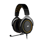Audifono Corsair Hs60 Pro Amarillo 7.1 Envolvente 3,5 Mm
