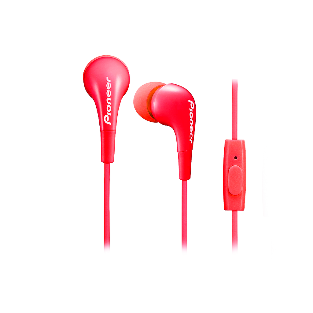 Audifono Pioneer Se-Cl502-R  3,5 Mm  Color Rojo