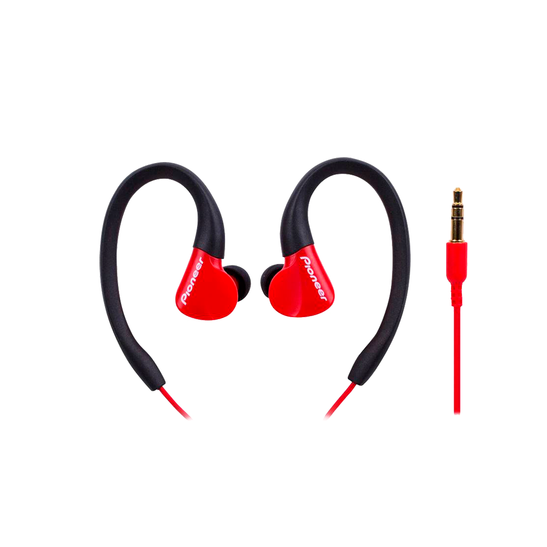 Audifono Pioneer Se-E3M(R)  Deportivo Color Red