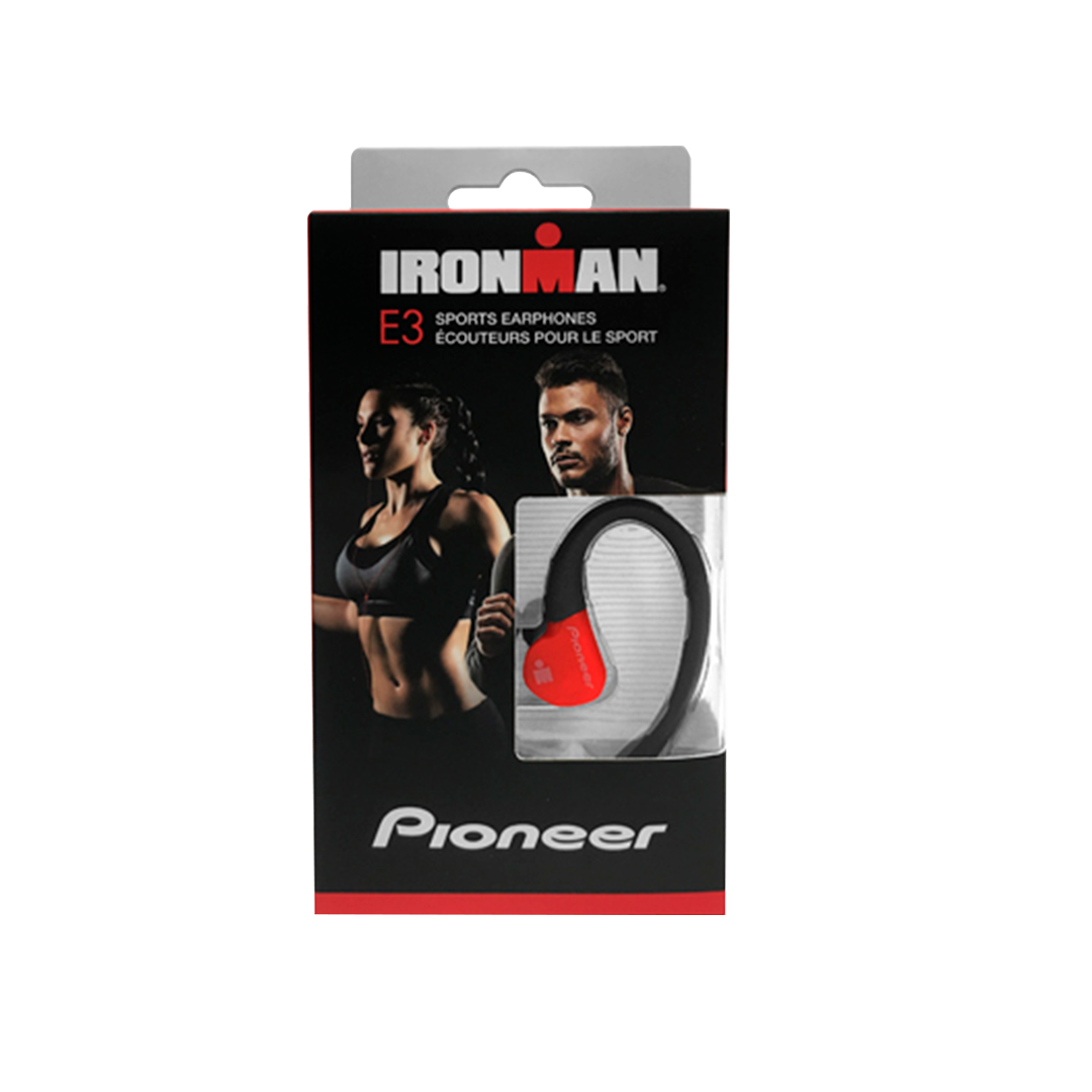 Audifono Pioneer Se-E3M(R)  Deportivo Color Red