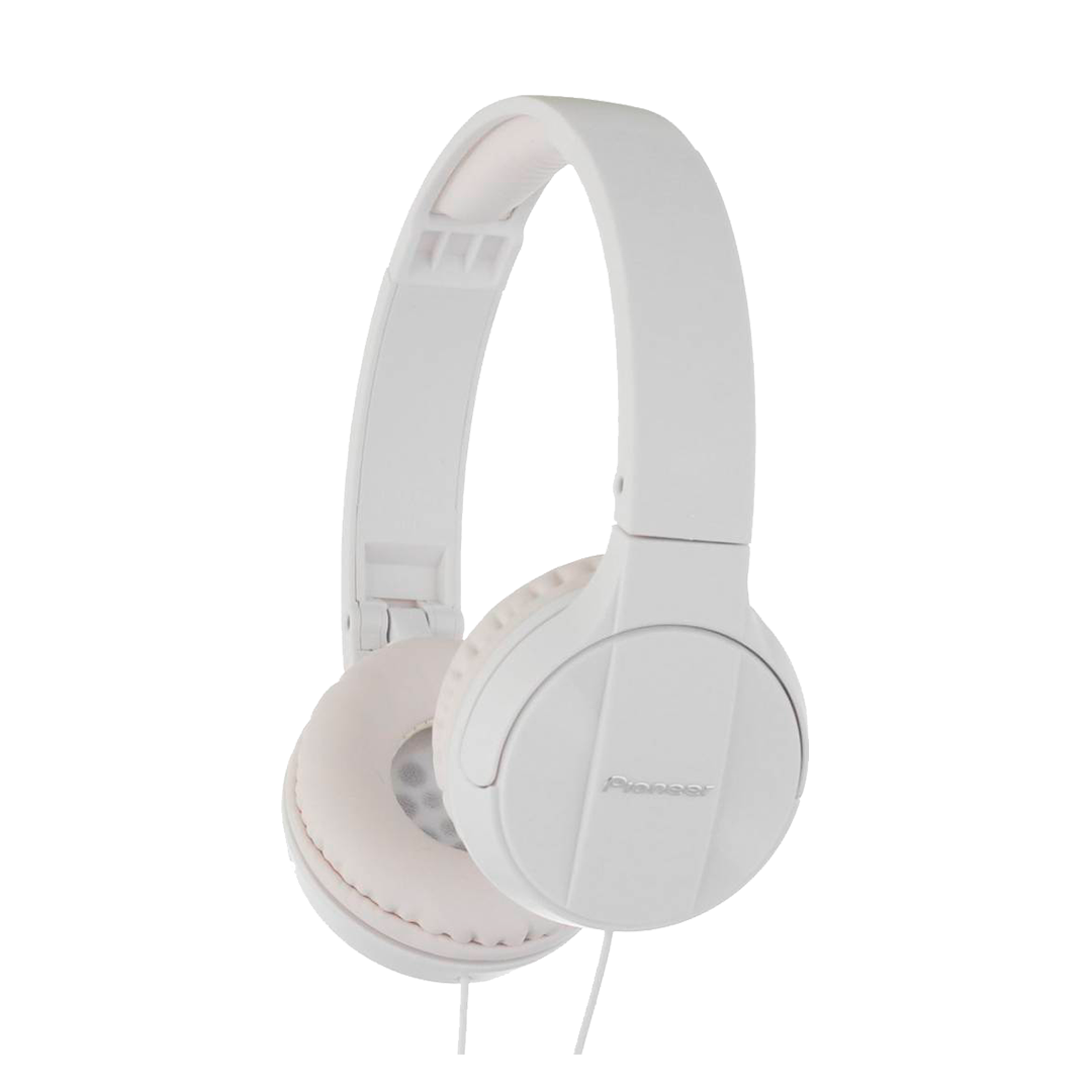 Audifono Pioneer Se-Mj503-W Plegable Color Blanco