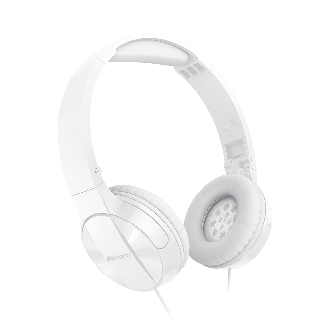Audifono Pioneer Se-Mj503-W Plegable Color Blanco