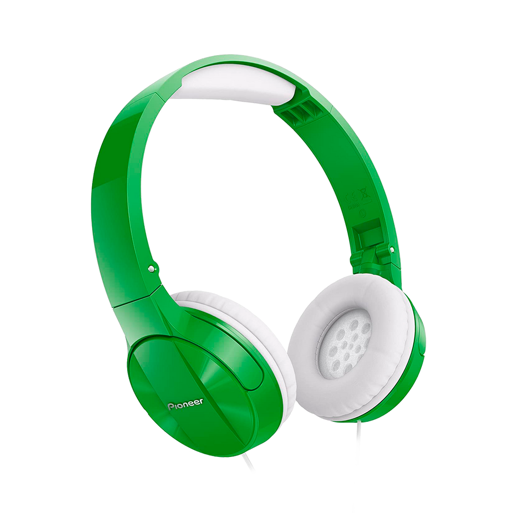 Audifono Pioneer Se-Mj503-G Plegable Color Verde