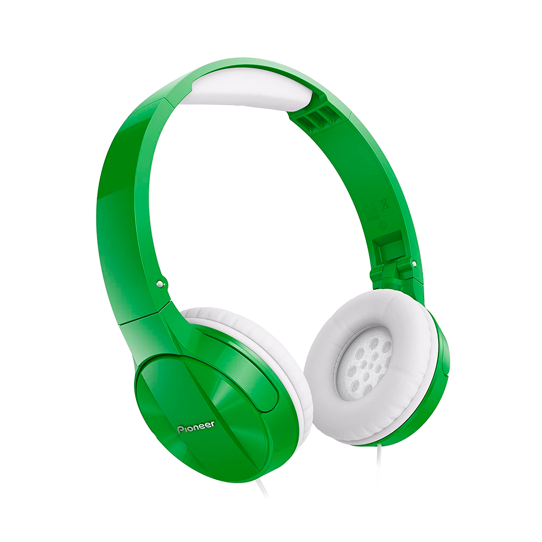 Audifono Pioneer Se-Mj503-G Plegable Color Verde